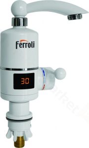 Bateria umywalkowa ARGO przepływowa elektryczna termostatyczna moc 3,0 kW Ferroli