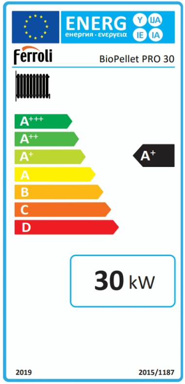 Kocioł na pellet piec BIOPELLET PRO 30kW Czyste Powietrze FERROLI