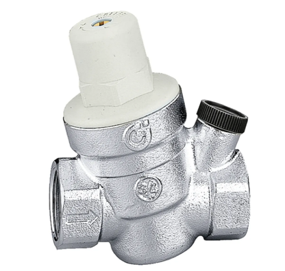 Regulator ciśnienia 1/2" z możliwością podłączenia manometru CALEFFI