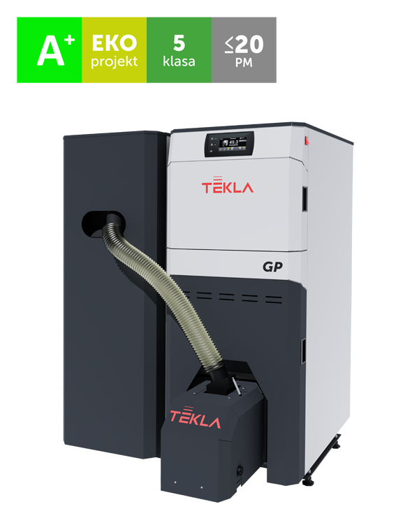 Kocioł c.o. pellet DRACO BIO COMPACT FII GP 12kW Tekla