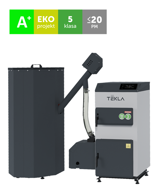 Kocioł c.o. pellet DRACO BIO 12kW Tekla
