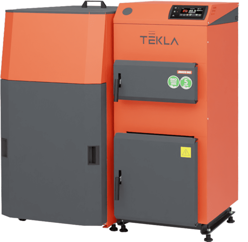 Kocioł c.o. pellet DRACO BIO ZK 12kW Tekla