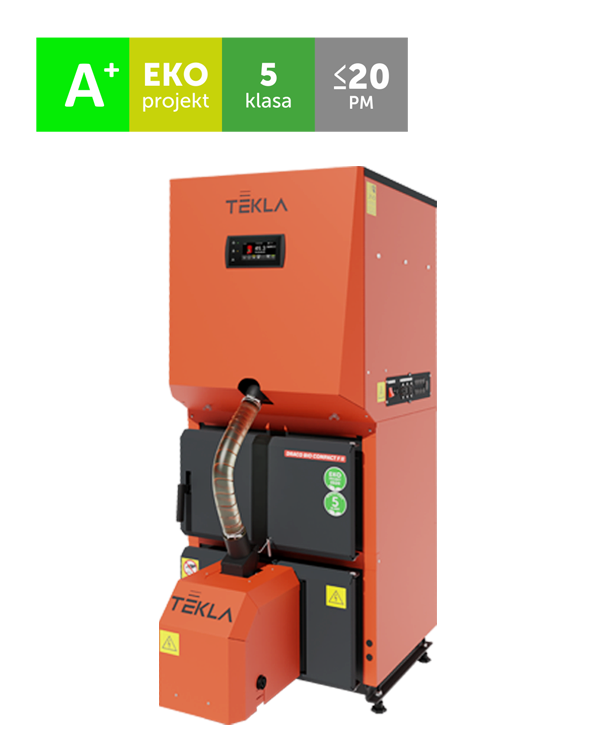 Kocioł c.o. pellet DRACO BIO COMPACT FII 23kW Tekla