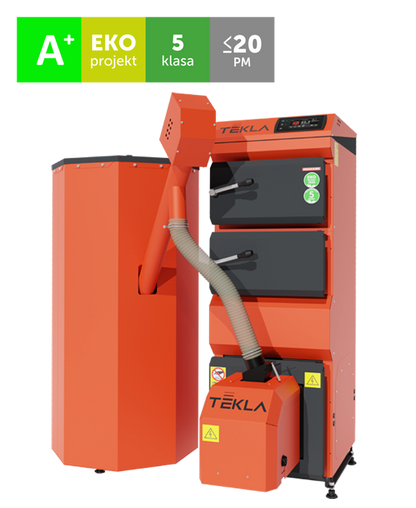 Kocioł c.o. pellet DRACO D BIO 40kW Tekla