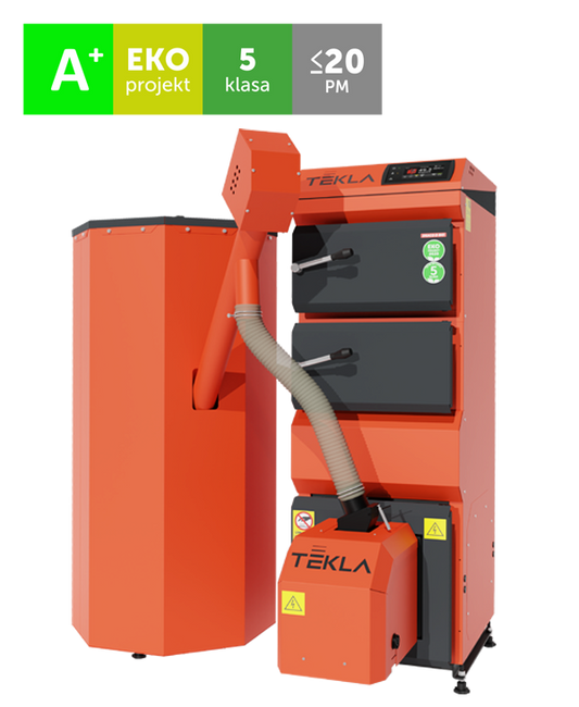 Kocioł c.o. pellet DRACO D BIO 40kW Tekla