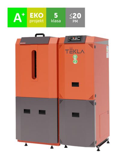 Kocioł c.o. pellet DRACO D BIO LUX 22kW Tekla