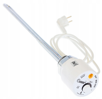 Grzałka z termostatem do bojlera 2000W 2kW 6/4" GWARANT