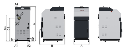 Kocioł c.o. pellet MINI 8kW Tekla