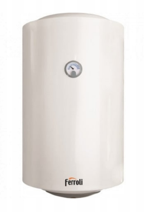 Elektryczny podgrzewacz c.w.u. wody VBO bojler 100 l z grzałką 2 kW Ferroli