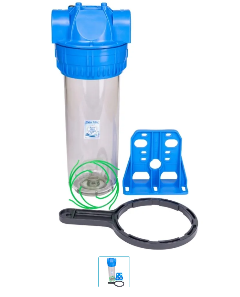 Filtr obudowa korpus 3-częściowy 10" zestaw 3/4” Aquafilter FHPR34-3B